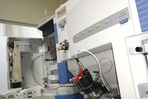 laboratório de cromatografia